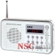 Radio Akai  portabil DR002A-521, USB, Alb